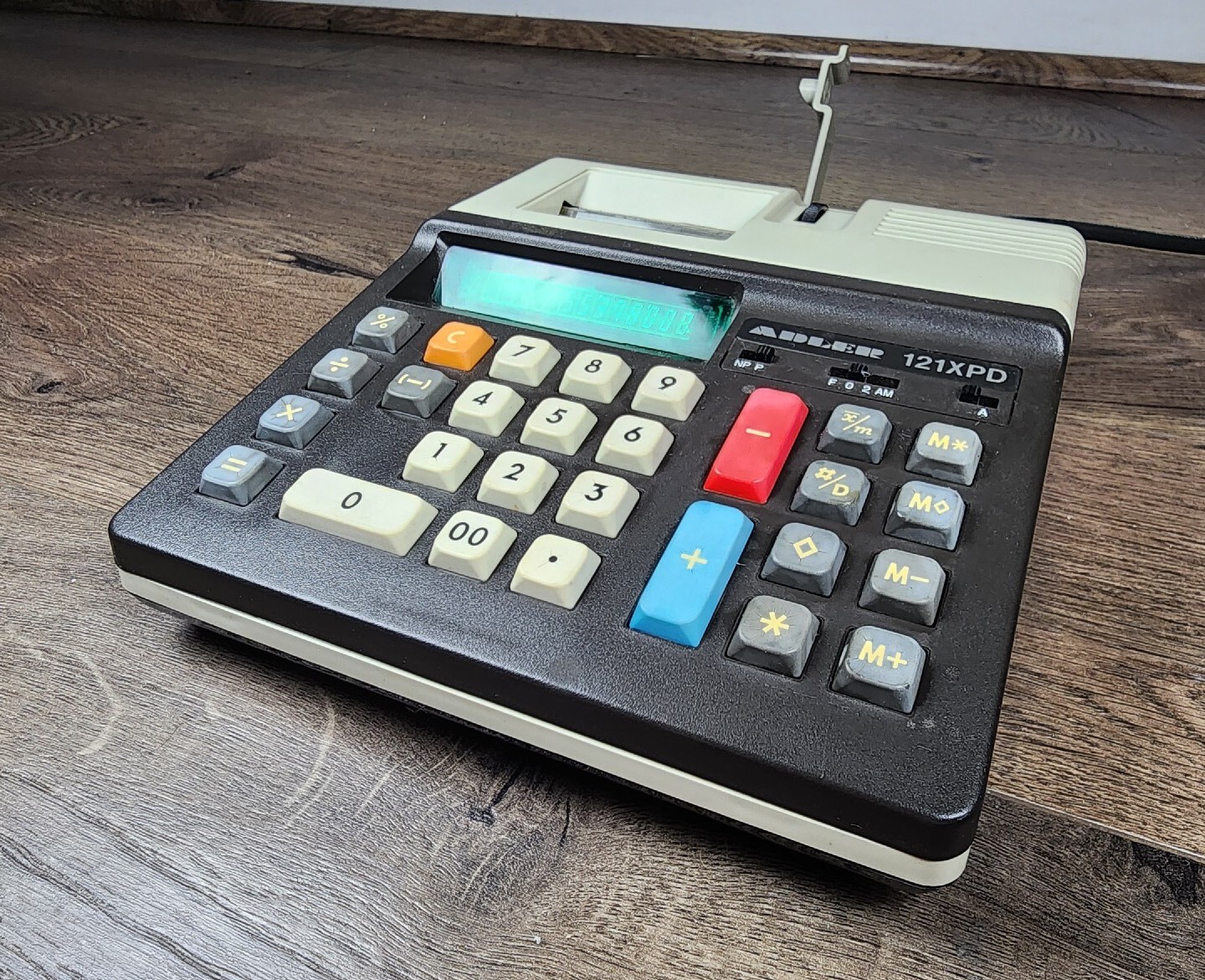 Vintage Triumph Adler 121XPD Calculator Adding Machine