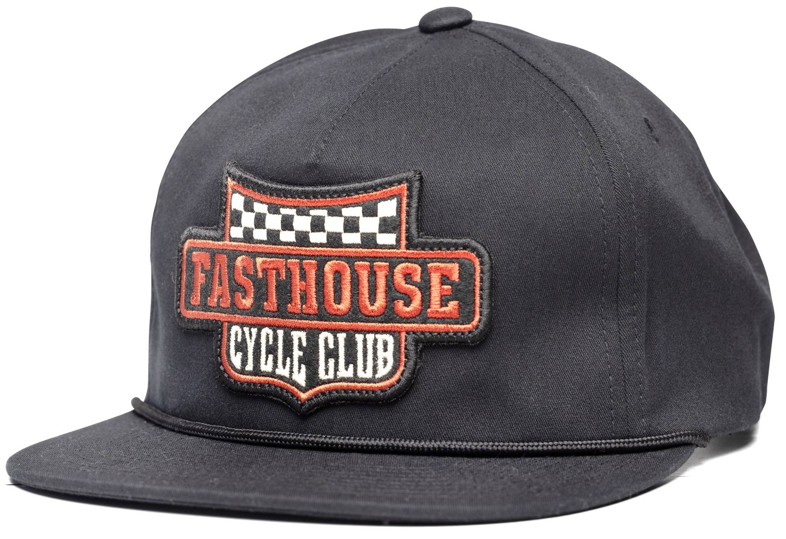 Fasthouse Krest Snapback Hat Black