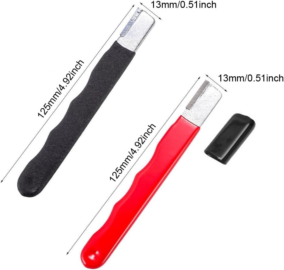 Black/red Garden Tool Sharpener QuickGardening Scissors Sharpener for Lawn Mower