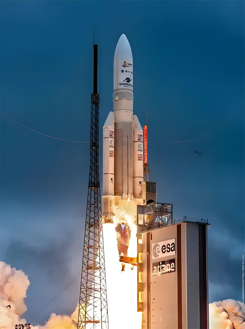 1/144/200 Scale Ariane 5 Launch Rocket Webb Space Telescope Finished Model Kit