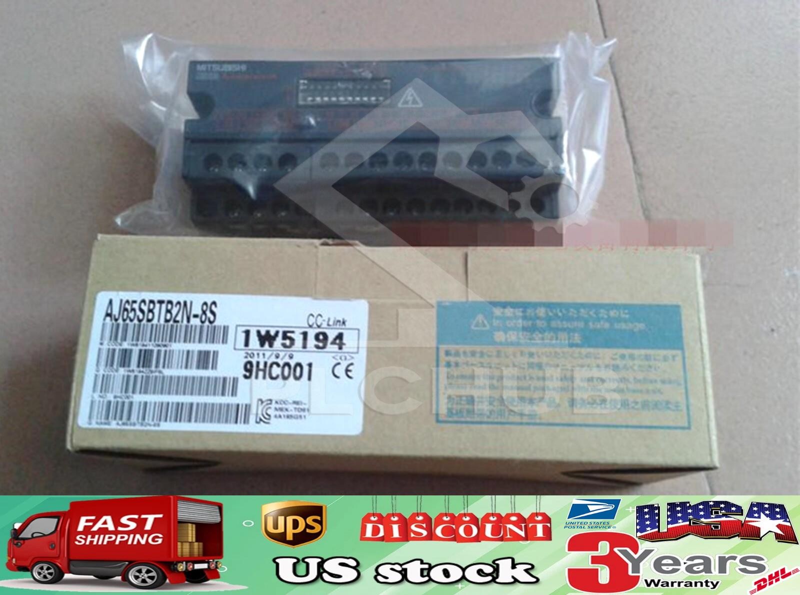 NEW MITSUBISHI AJ65SBTB2N-8S CC-Link System Small Type Remote I/O Module