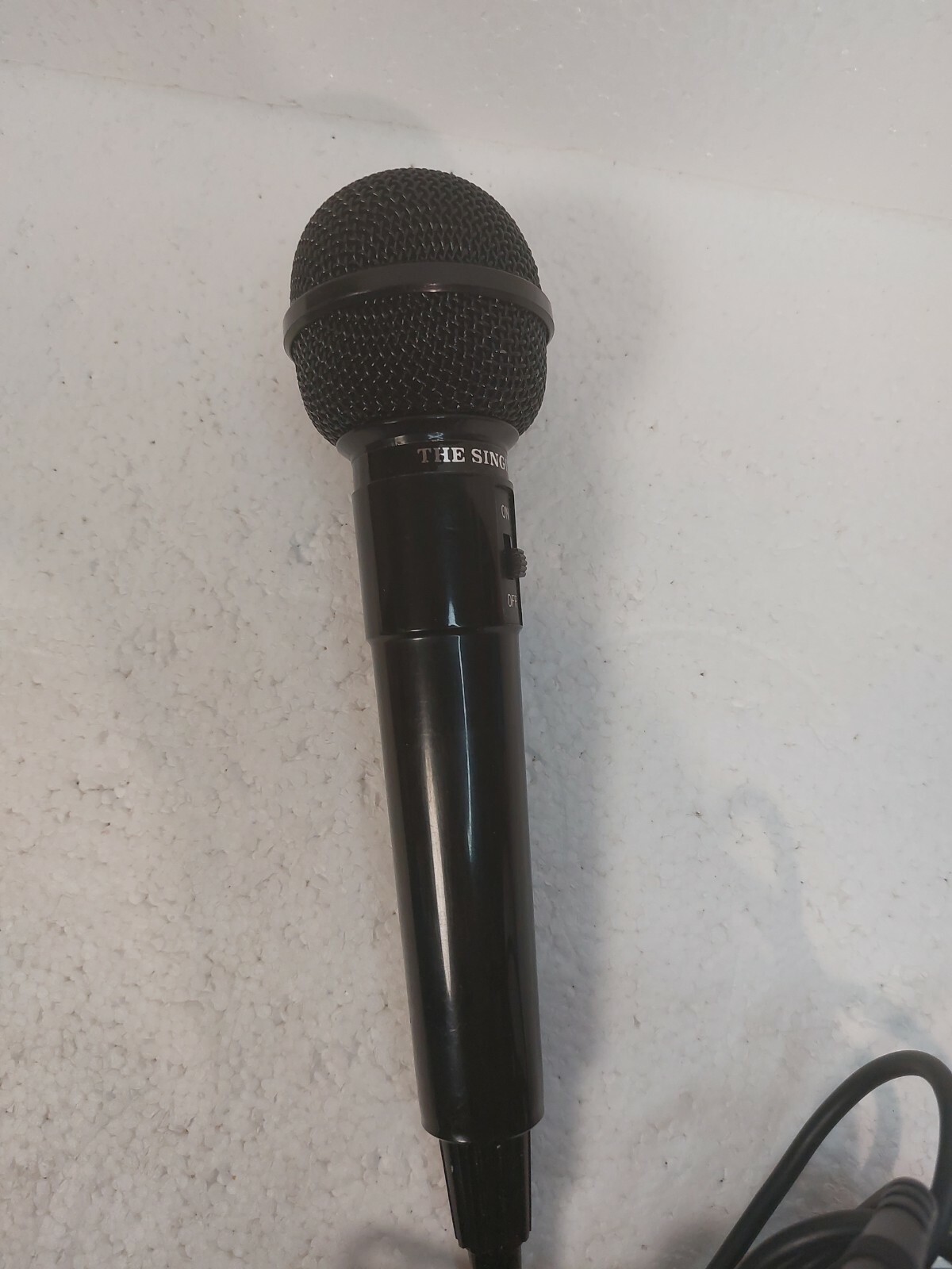 The Singing Machine co inc Microphone black corded