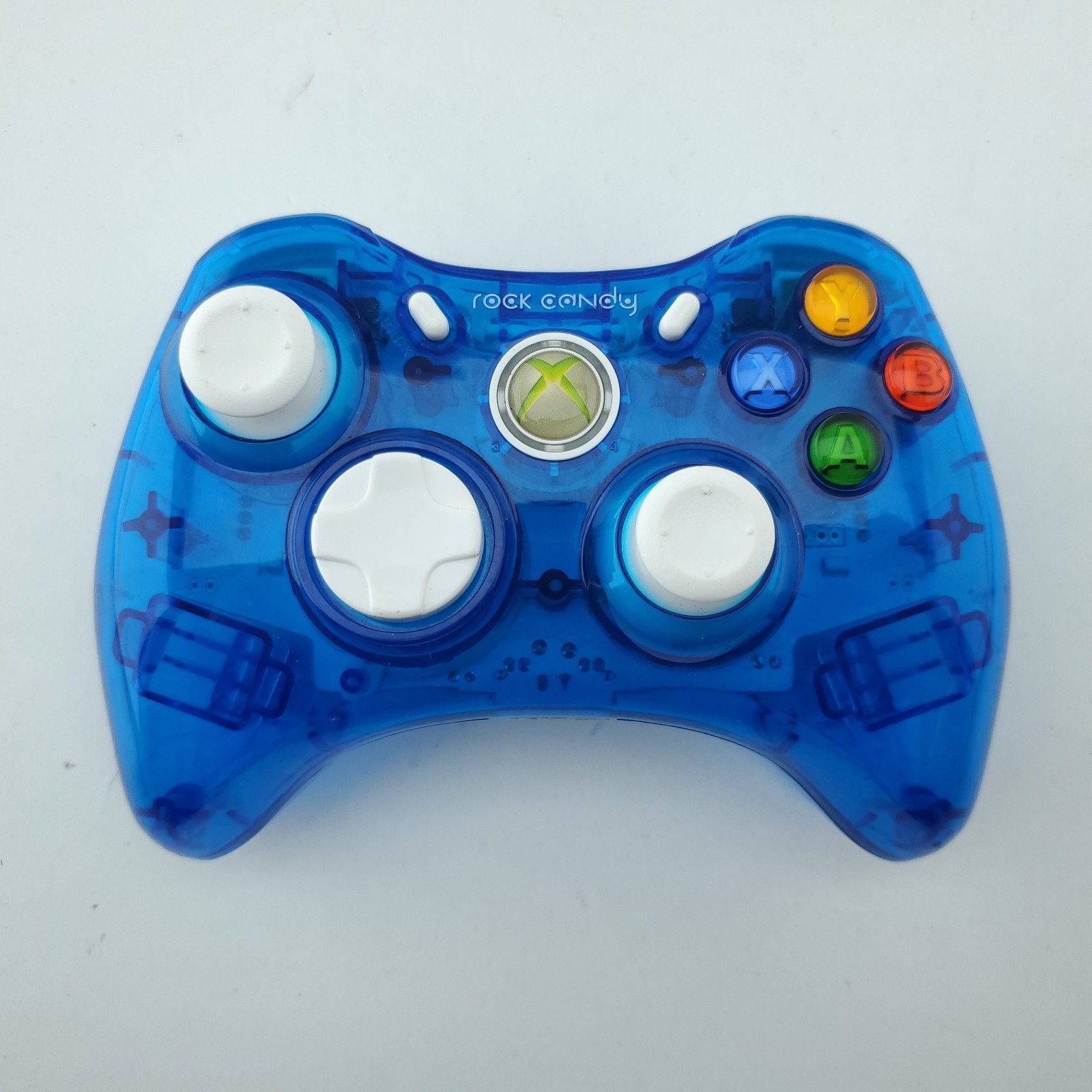 TESTED PDP Rock Candy Wired Controller Blue 037-010-NA For Xbox 360 One X/S PC