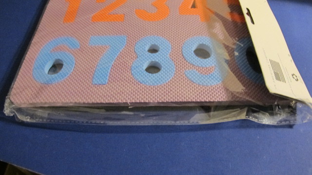 Foam Numbers Puzzle. Soft. Fun. Educational.