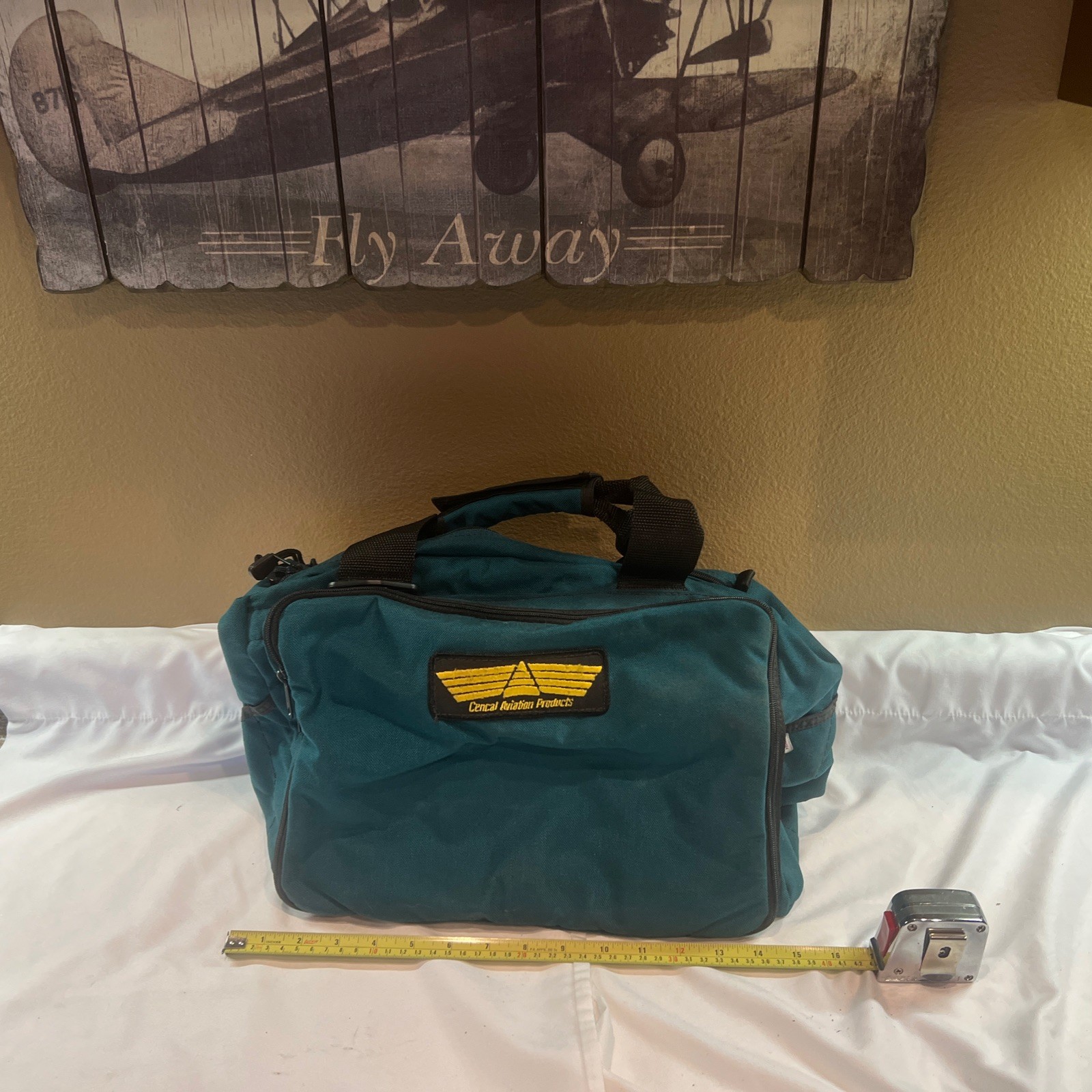 Cencal Aviation Airplane Pilot Flight Bag For Your Headsets, Radios Etc WW Ship