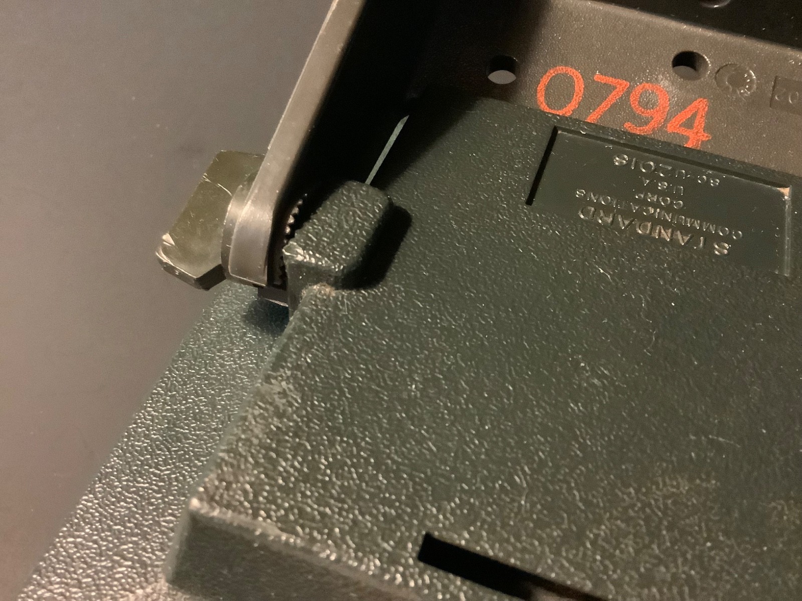 STANDARD COMMUNICATIONS CORP SC-U 201S Communication Speaker w/Mounting Bracket