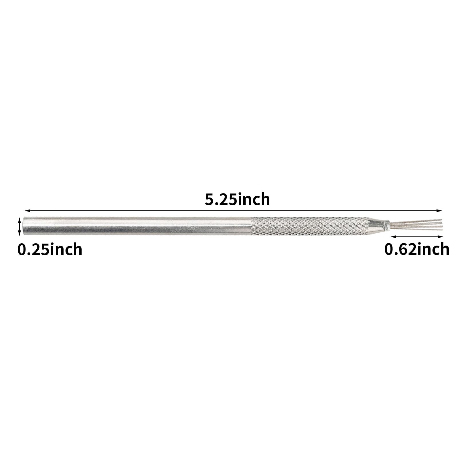 2Pack Clay Needle Tools, Wire Feather Texture Tool for Ceramic Polymer Potter...