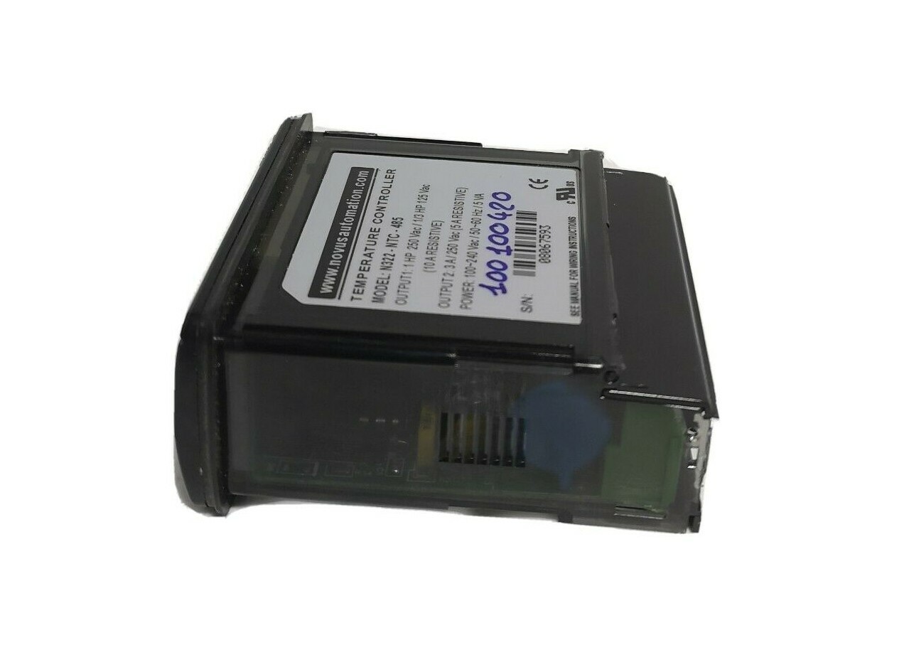 Novus N322 N322-NTC-485 Temperature controller USED.
