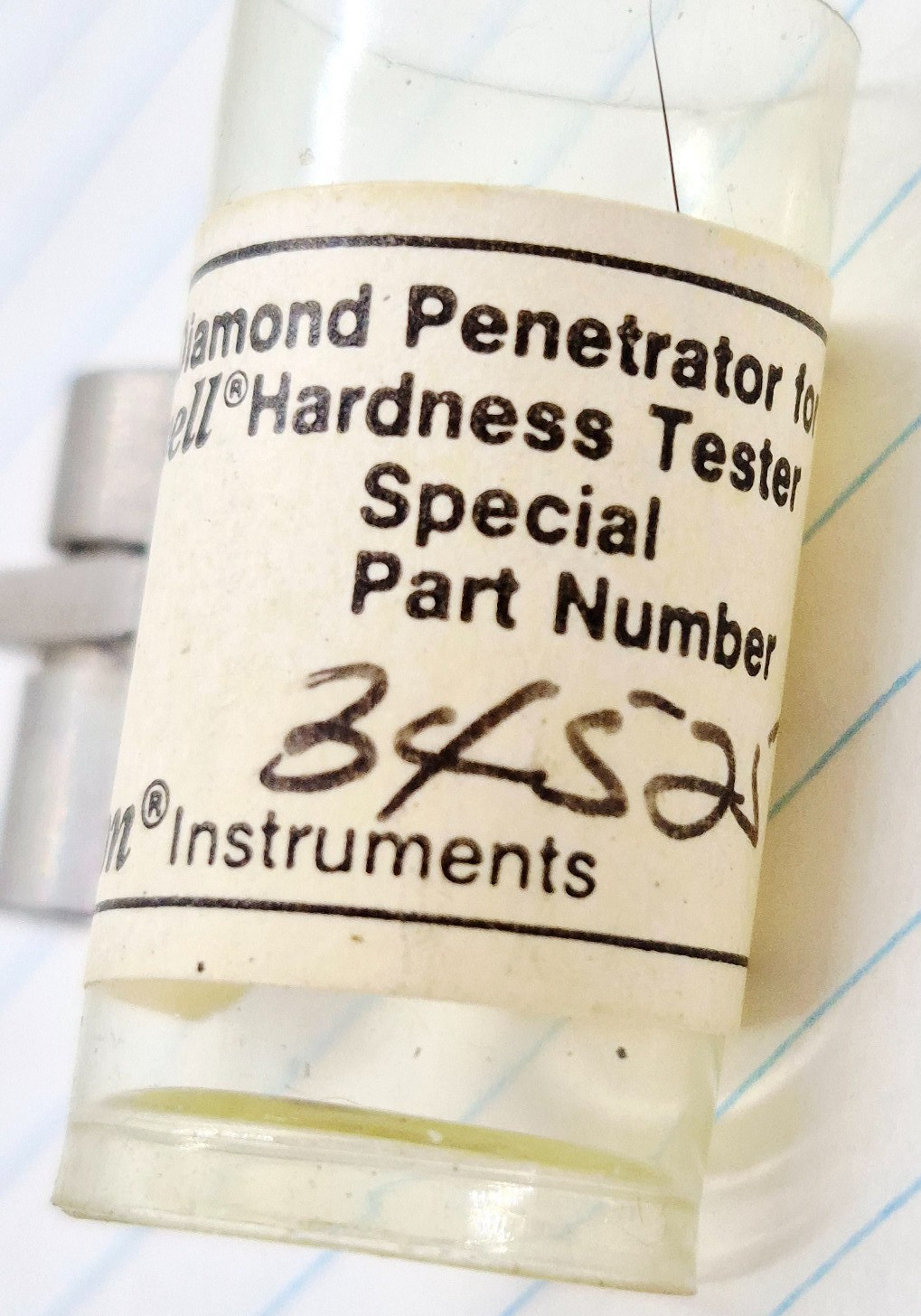 Wilson Rockwell Brale Diamond Penetrator Part #34535 For Hardness tester