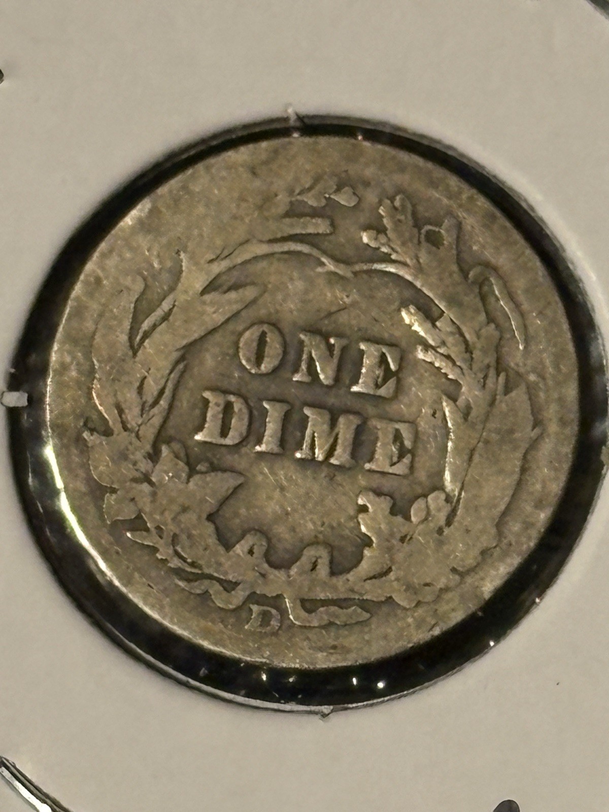 1911-D Barber Dime Item 1A