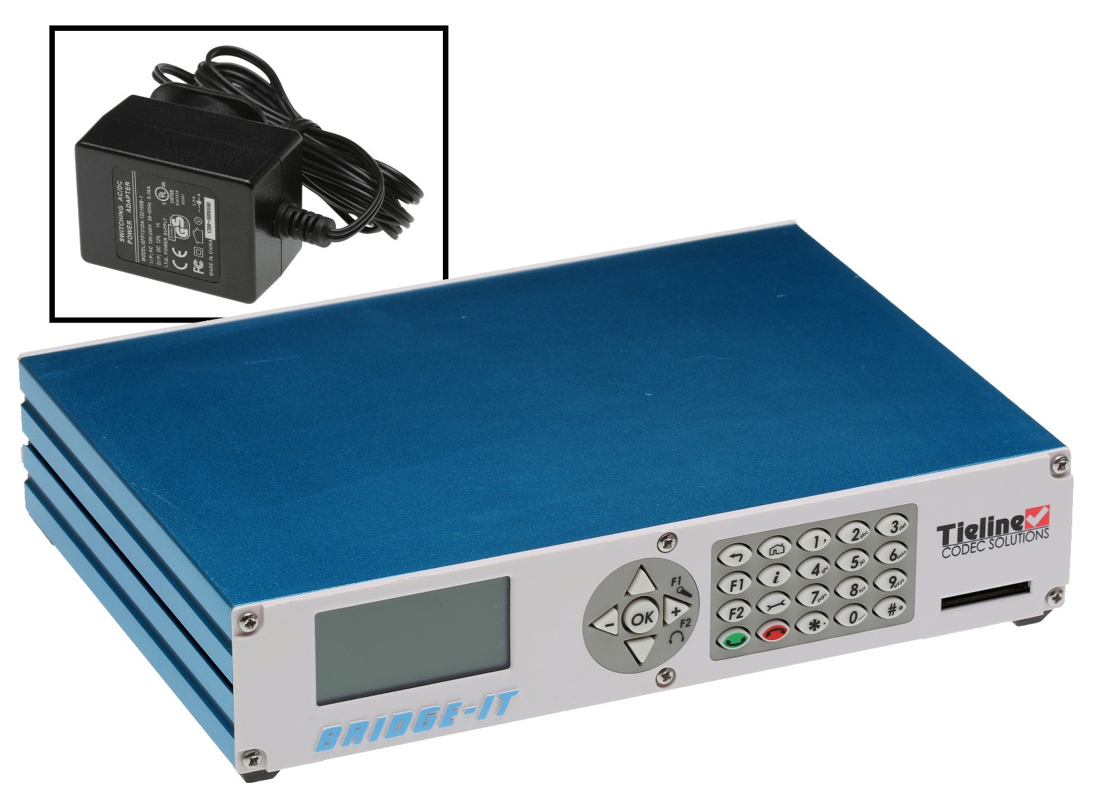 Tieline Bridge-IT Audio Over IP AAC Codec Internet AoIP SIP Endpoint TLB5100