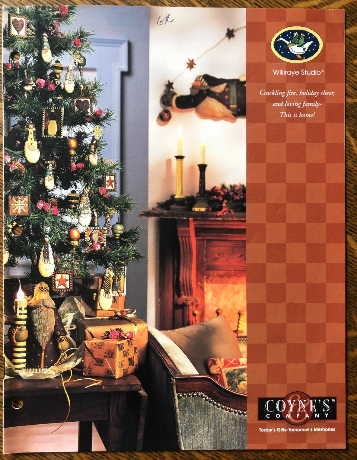 2002 CHRISTMAS WILLIRAYE STUDIO CATALOG