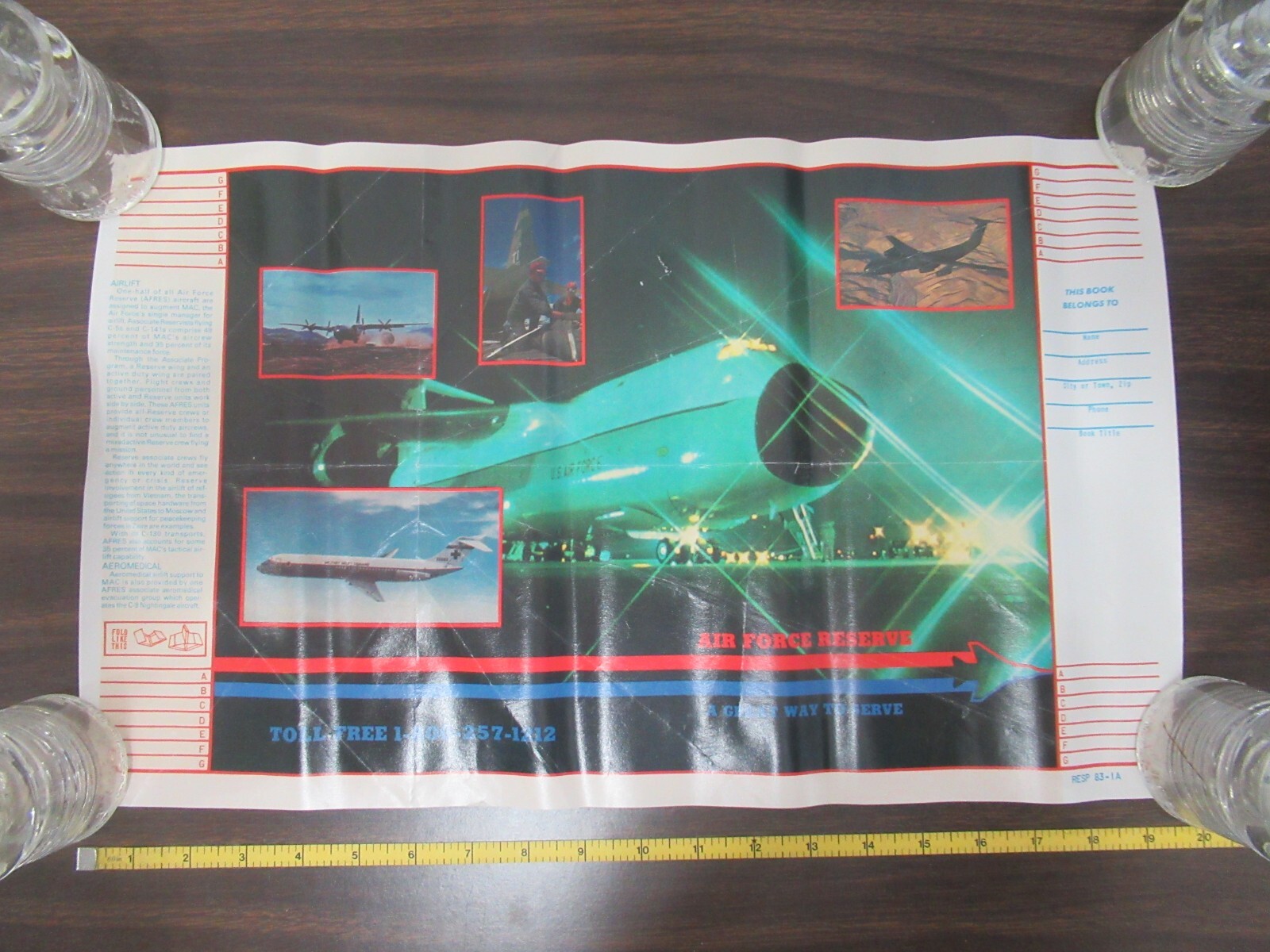 Vintage Air Force Reserve book cover
