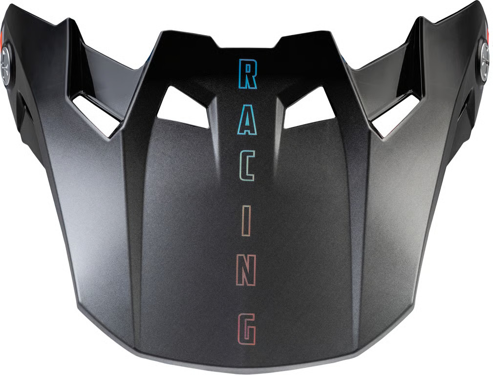 Fly Racing Visor for Formula CC Helmets - YL/Sm - Driver Blue/Orange/Black