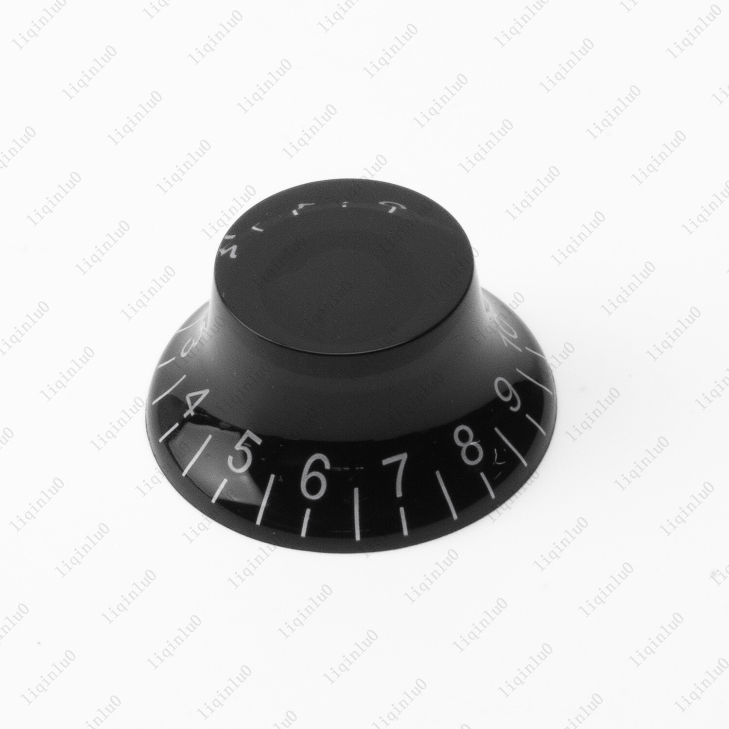 4 Pcs Black LP Guitar Speed Knobs Top Hat Bell Knobs 50s Style For SG Les Paul