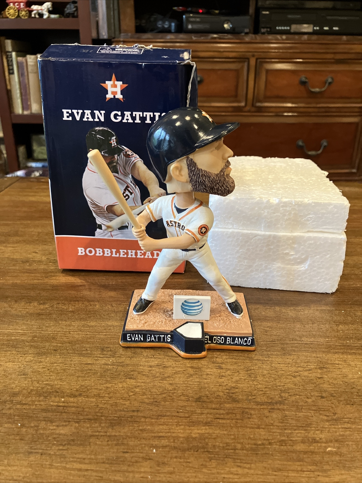 Evan Gattis Bobblehead - Houston Astros Success Promotions