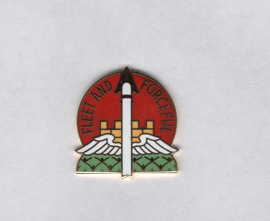 US Army 88th Field Artillery Group crest DUI clutchback c/b badge G-23