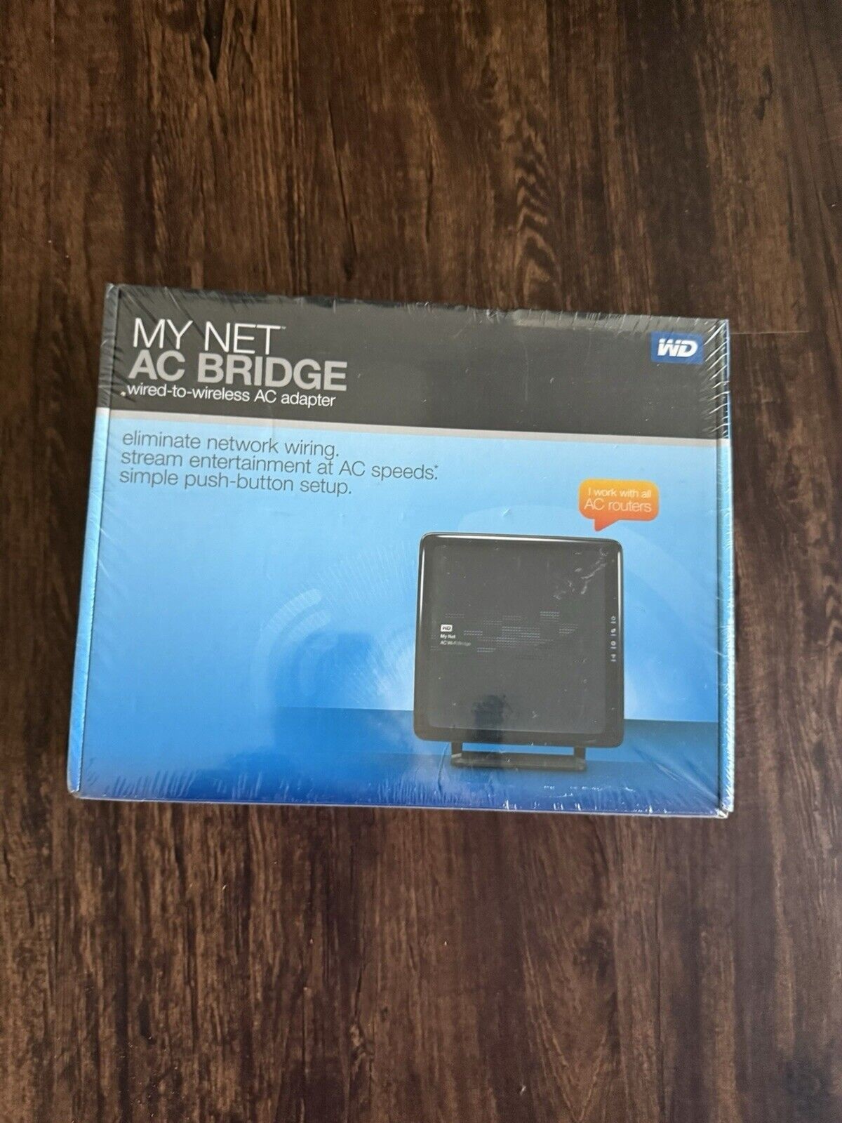 Brand New WD My Net AC Bridge 4-Port Gigabit WDBMRD0000NBL-HESN