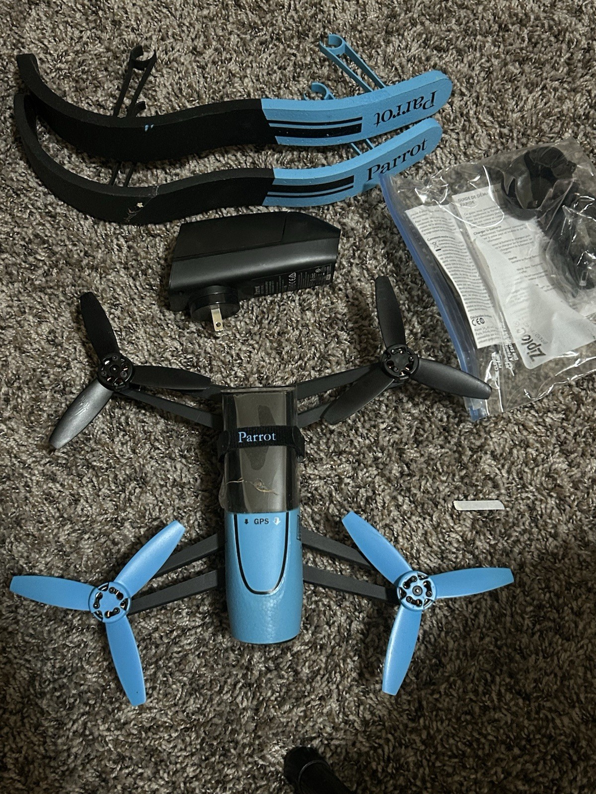 Parrot Bebop Drone Quadcopter - Blue