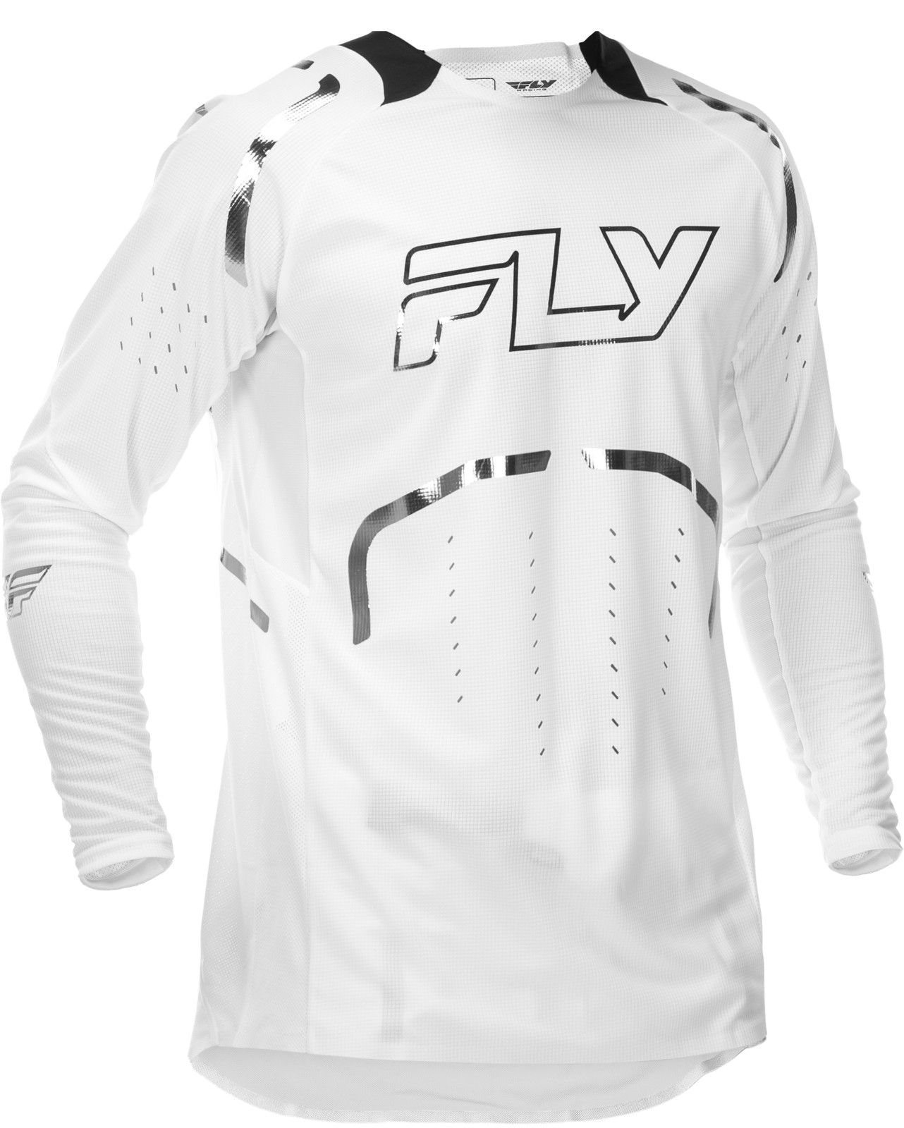 Evolution Dst Le Flash Jersey White/Silver Lg