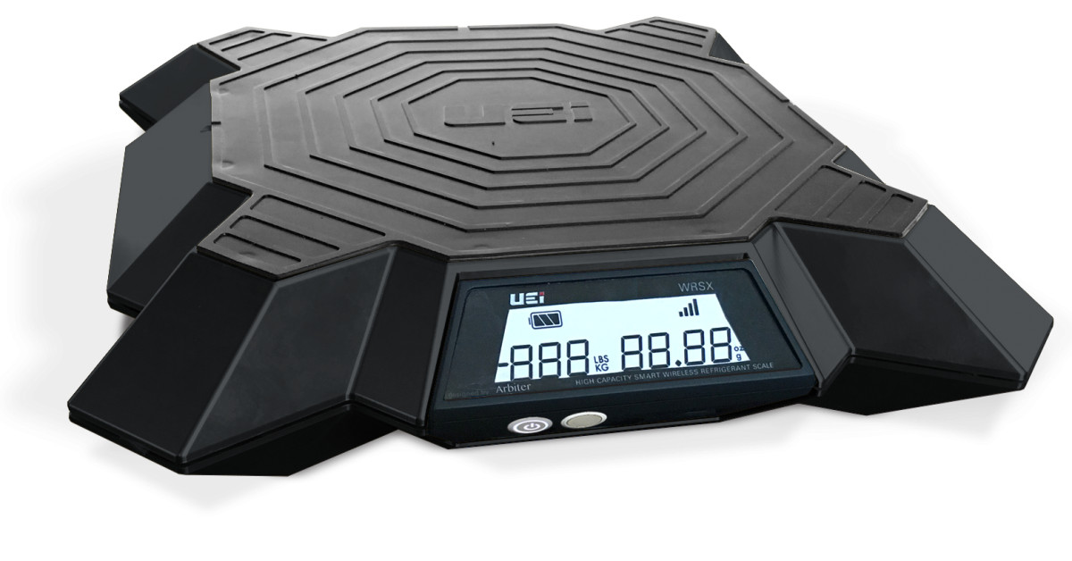 UEi WRSX Smart Wireless High Capacity Refrigerant Scale 330LB