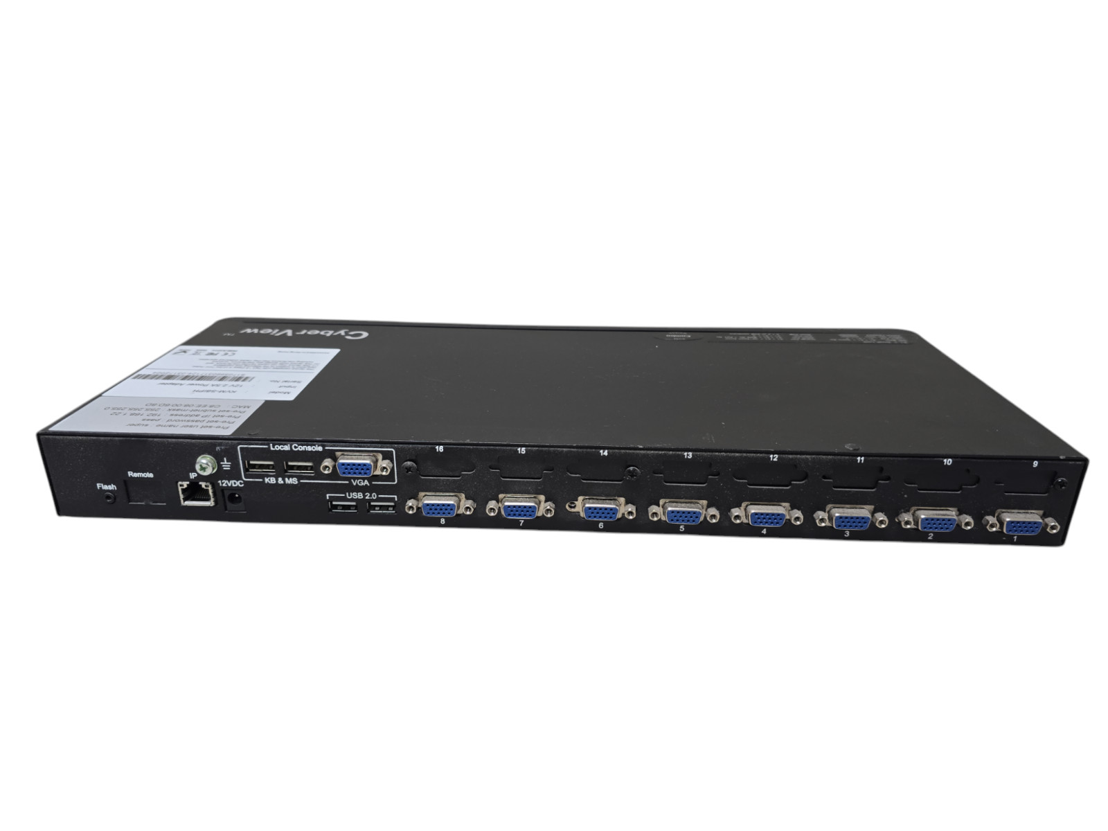 KVM-S8IPH 8 Port USB Hub KVM Over IP Switch Reach