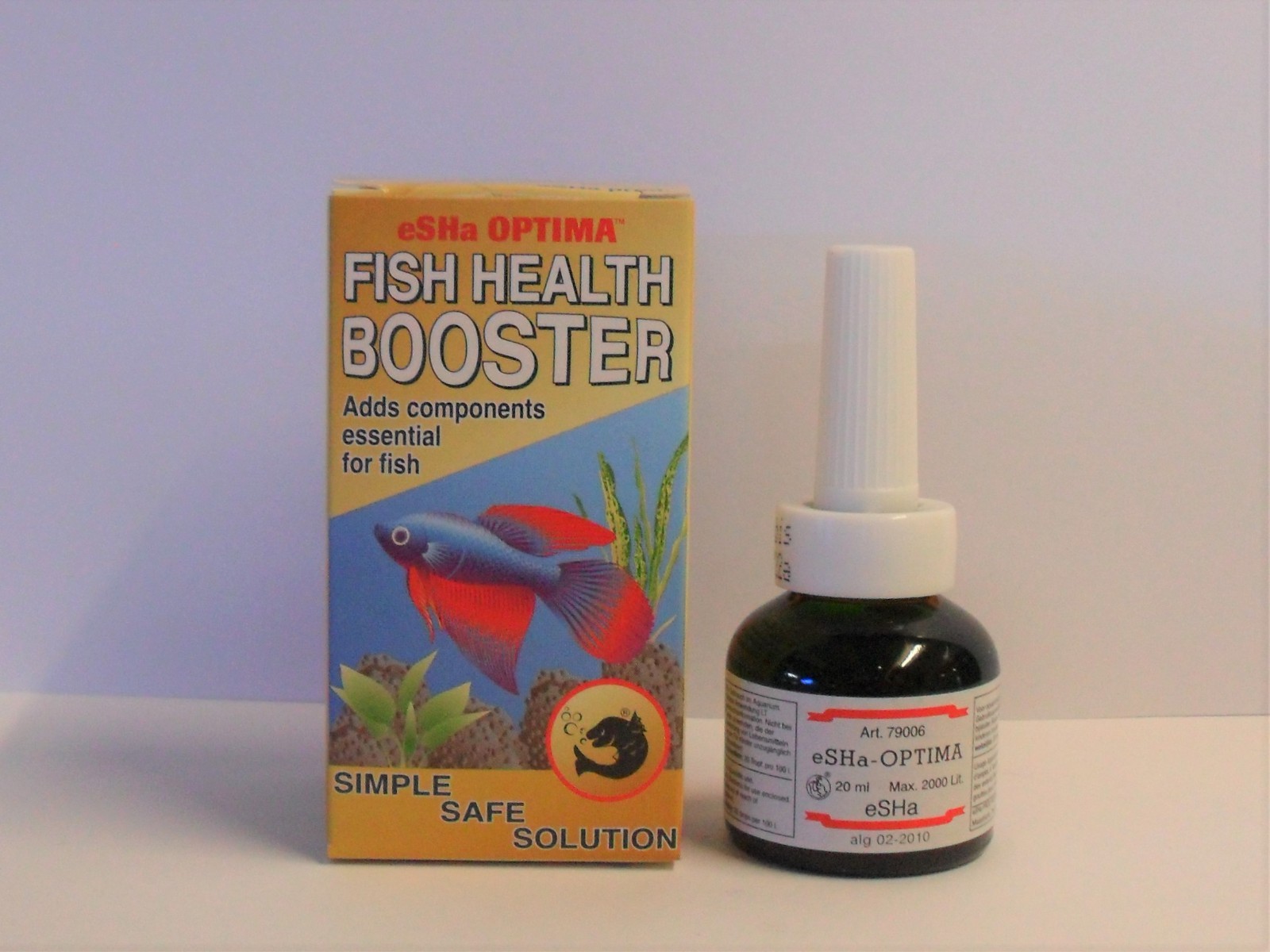 eSHa OPTIMA 20ml. Aquarium Fish Health Booster