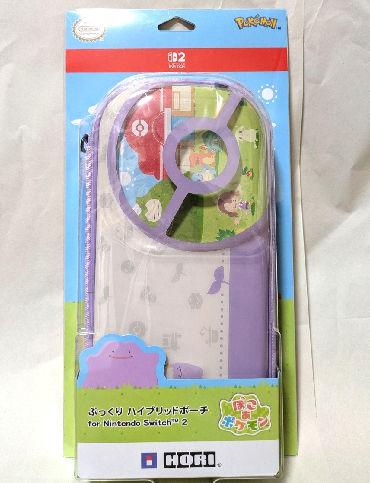 Nintendo Switch 2 Pokemon Ditto Drifloon Hybrid Pouch ry