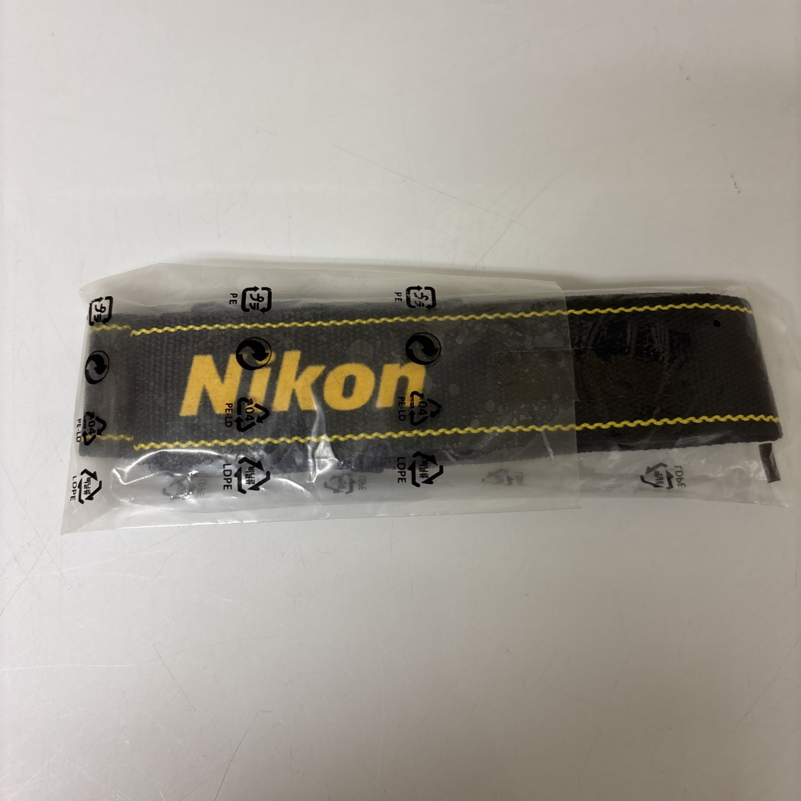 [New] Nikon Camera Strap Black Yellow 4cm