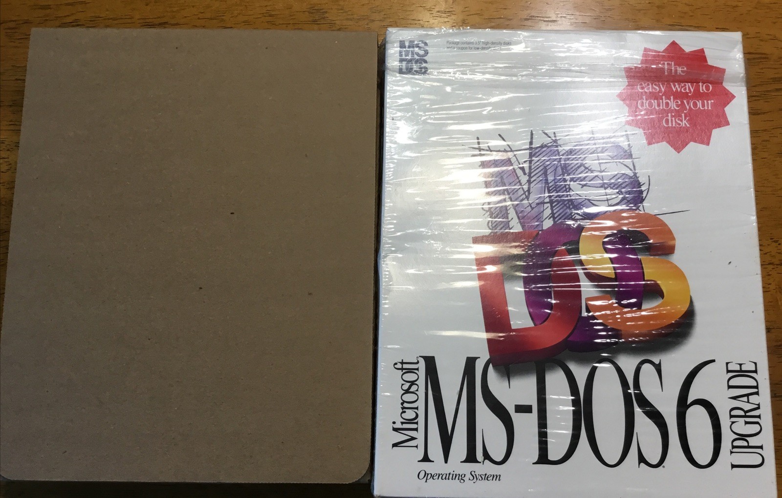 Microsoft MS-DOS 6.2 Step-UP Upgrade from MS-DOS 6.0 to 6.2
