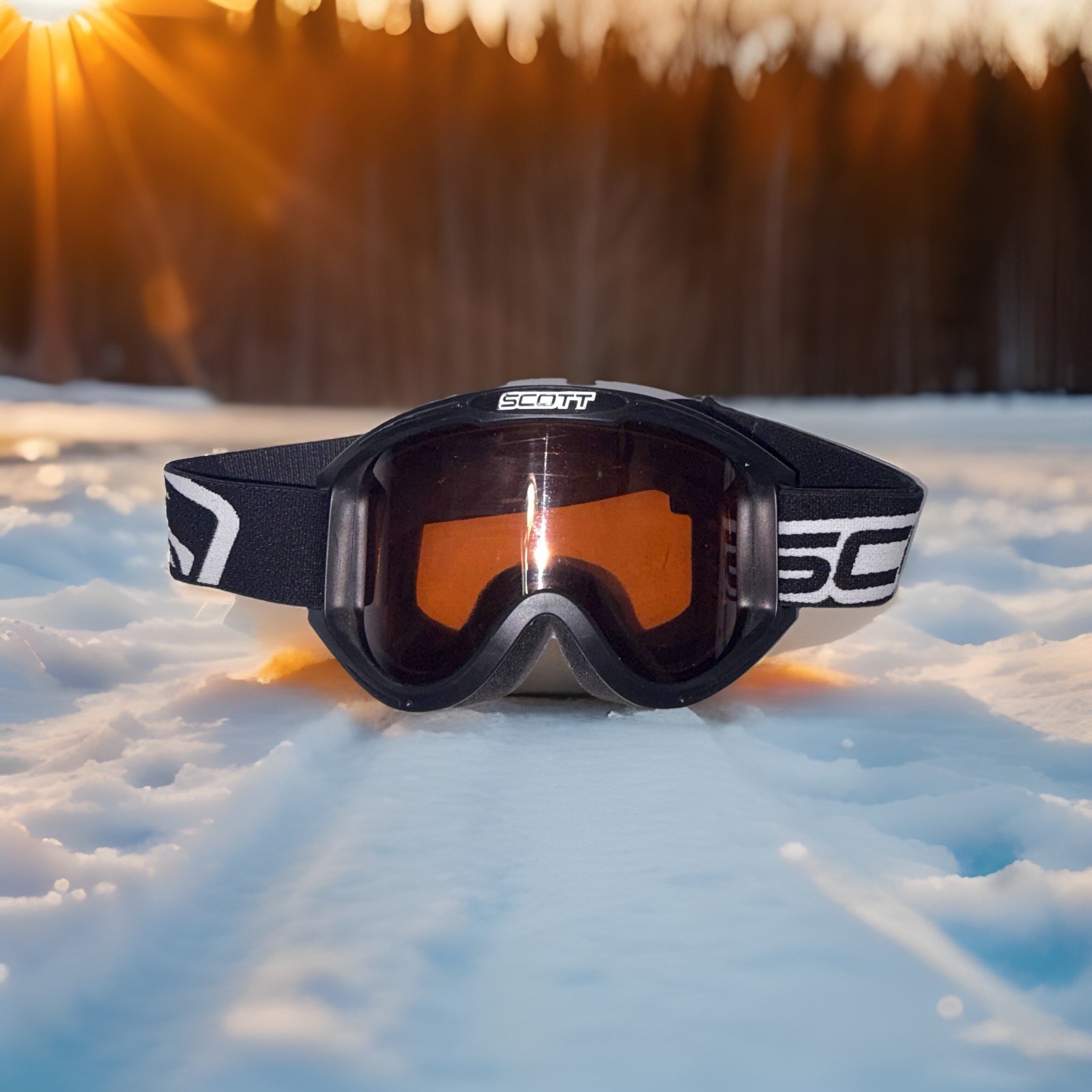 Scott Nomad Men's No Fog Wintersport Goggles UVA Protection Skiing Snowboarding
