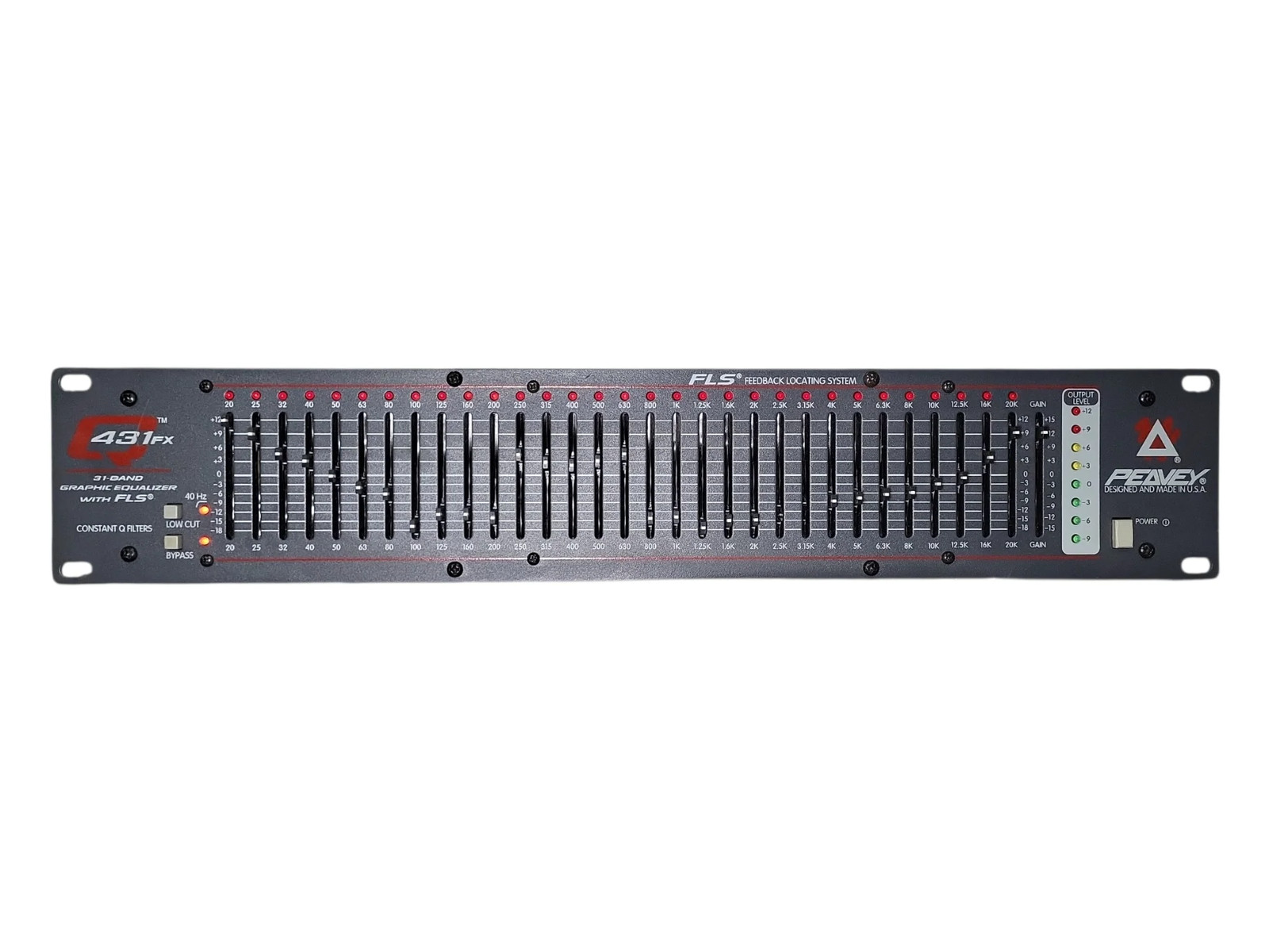 Peavey 431 FX 31 Band Graphic EQ Equalizer