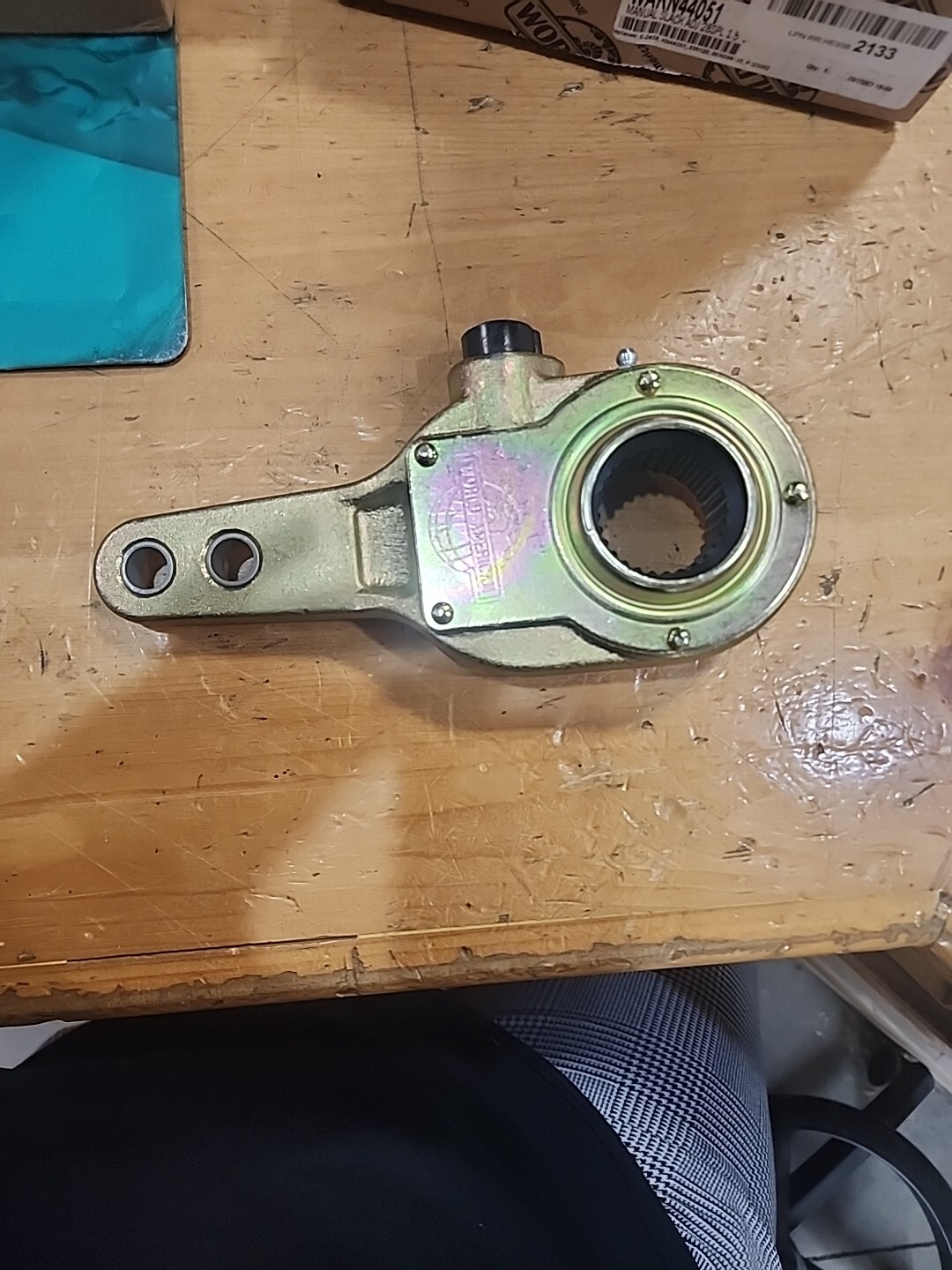 MANUAL SLACK ADJUSTER 1.5"x28 SPLINE - 5", 6",7"Arm KN44051, E2458, 286965
