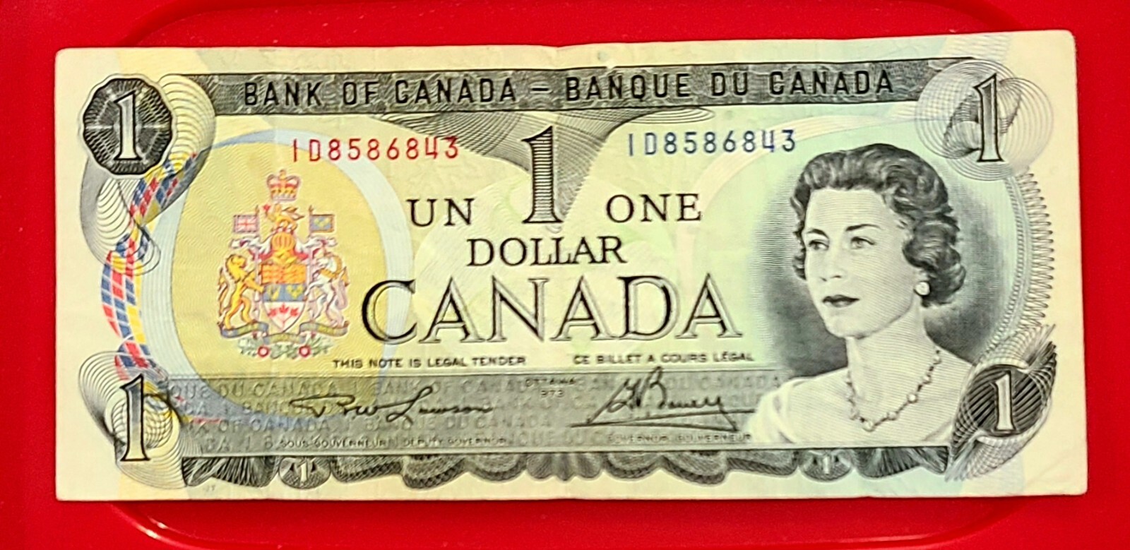 1973 Canada Banknotes $1 One Dollar Bill Rare Canadian Paper Money UNC