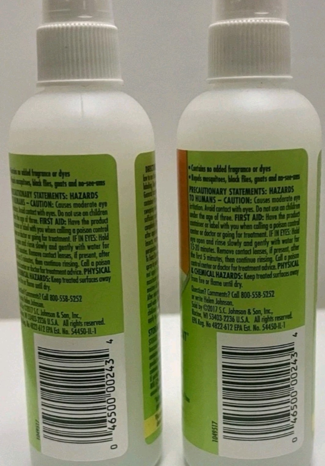 🌈Off! Botanicals Plant-Based Insect Repellent spray 4oz x 2 Bottles = 8oz
