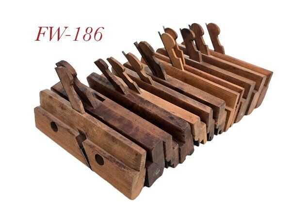wood wooden MOLDING PLANE TOOL LOT H/R tongue groove OH NY others