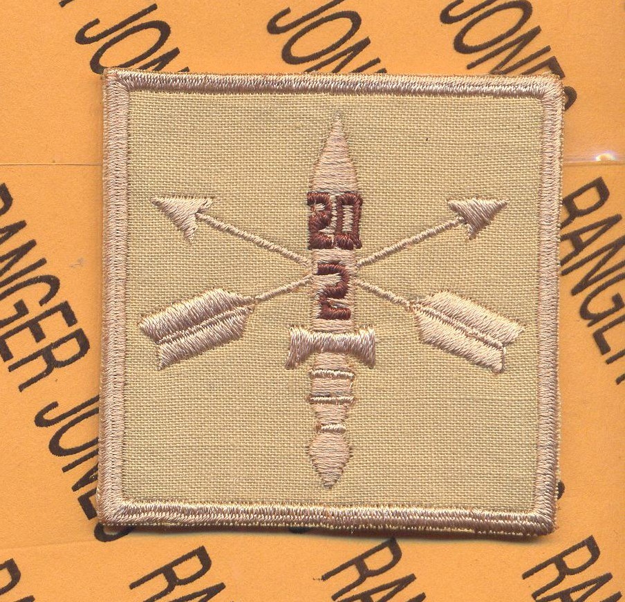 2-20th Special Forces Group AIRBORNE Helmet Cover patch