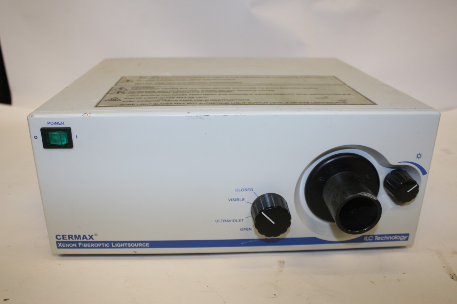 ILC Technology CERMAX Model CXP300UV Xenon Fiberoptic Lightsource