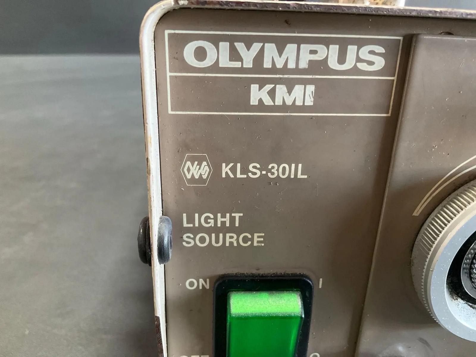 Olympus KLS-30IL Halogen Light Source w/ Fiber Optic Cable Case Accessories