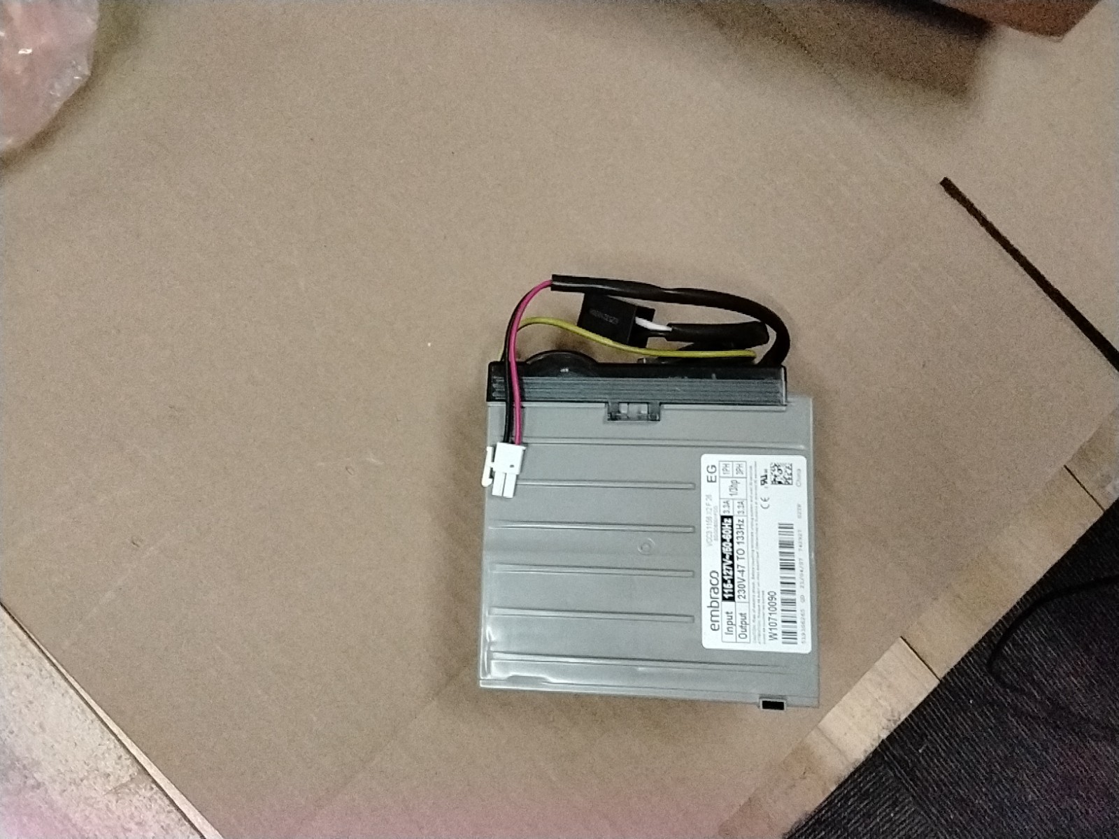 OEM Whirlpool W11087200 refrigerator inverter control board