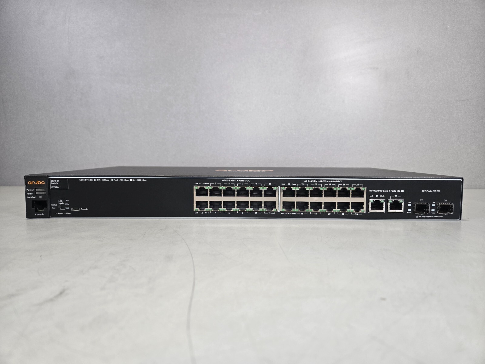 Aruba 2530-24 Rack Mount Ethernet Switch J9782A