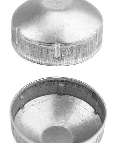Fence Post Cap Chain Link Round End Cap for Outside Diameter 2-3/8" 20 PACK