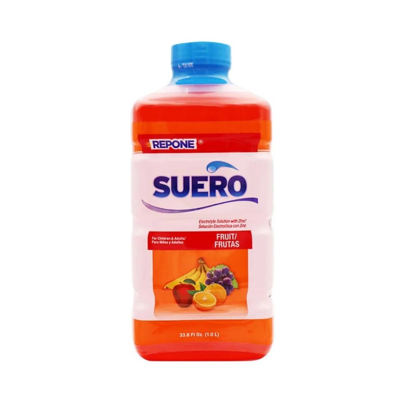 4x Suero Repone Fruit Pediatric Drink Beverage Refreshing Bulk Lot New 33.8oz