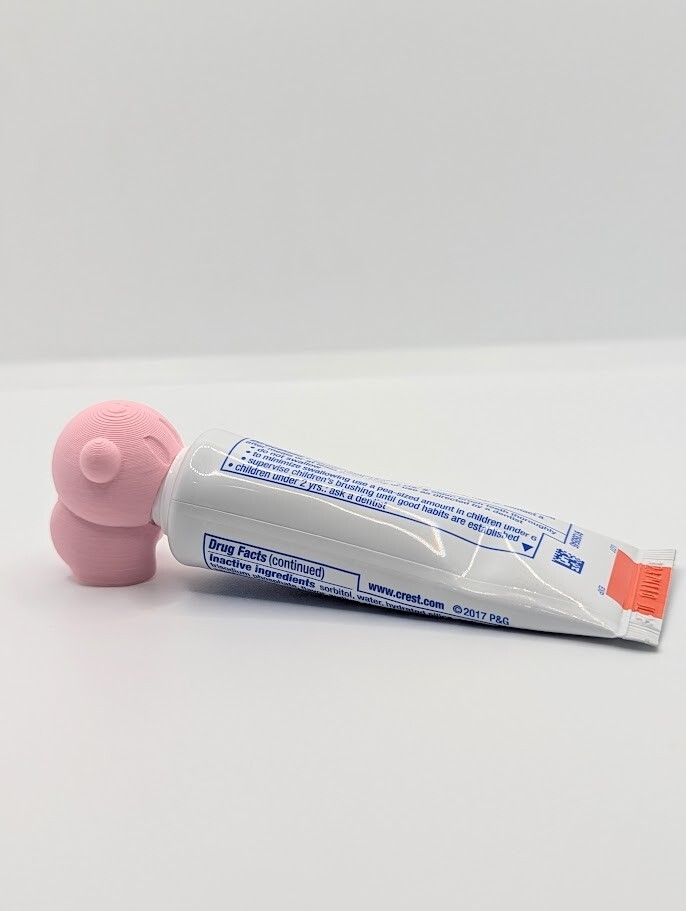 Kirby Pooping Toothpaste Topper | Comes with Toothpaste