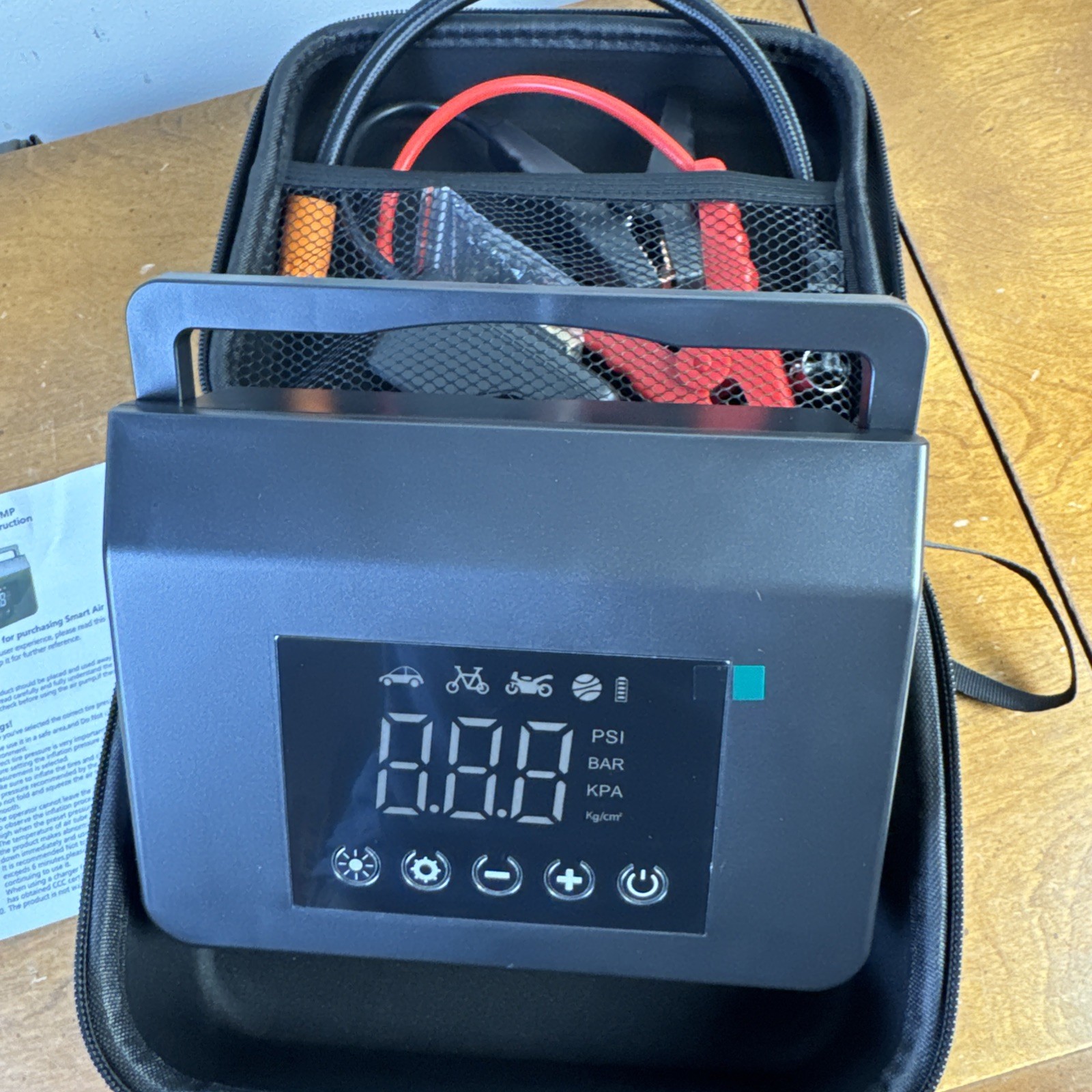 Smart Air Pump - Car Jump Starter Model L8 (Open - Box / New)