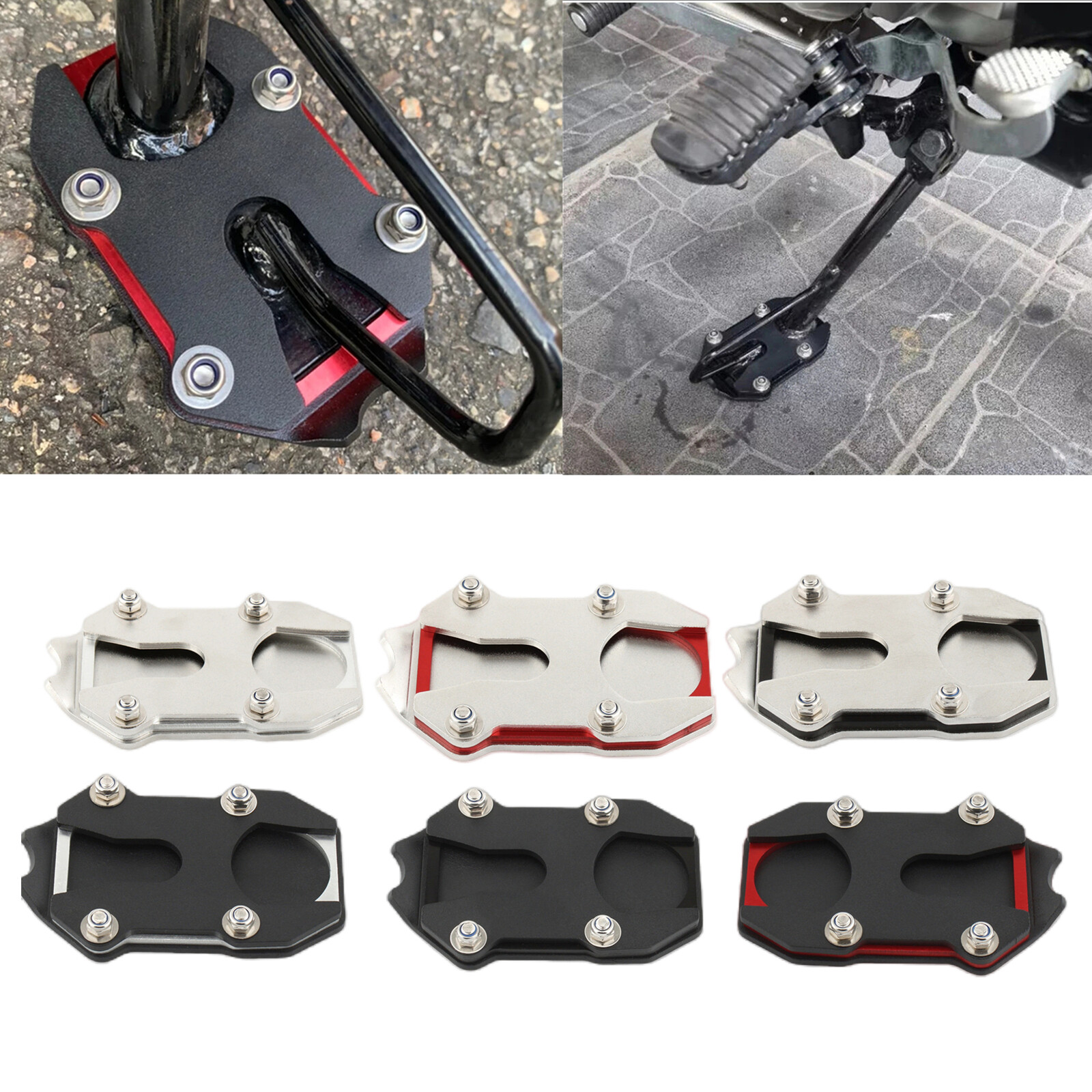 Center Kickstand Enlarge Plate Pad For Honda CT125 /Trail 125 NEW 2023-2024 OK