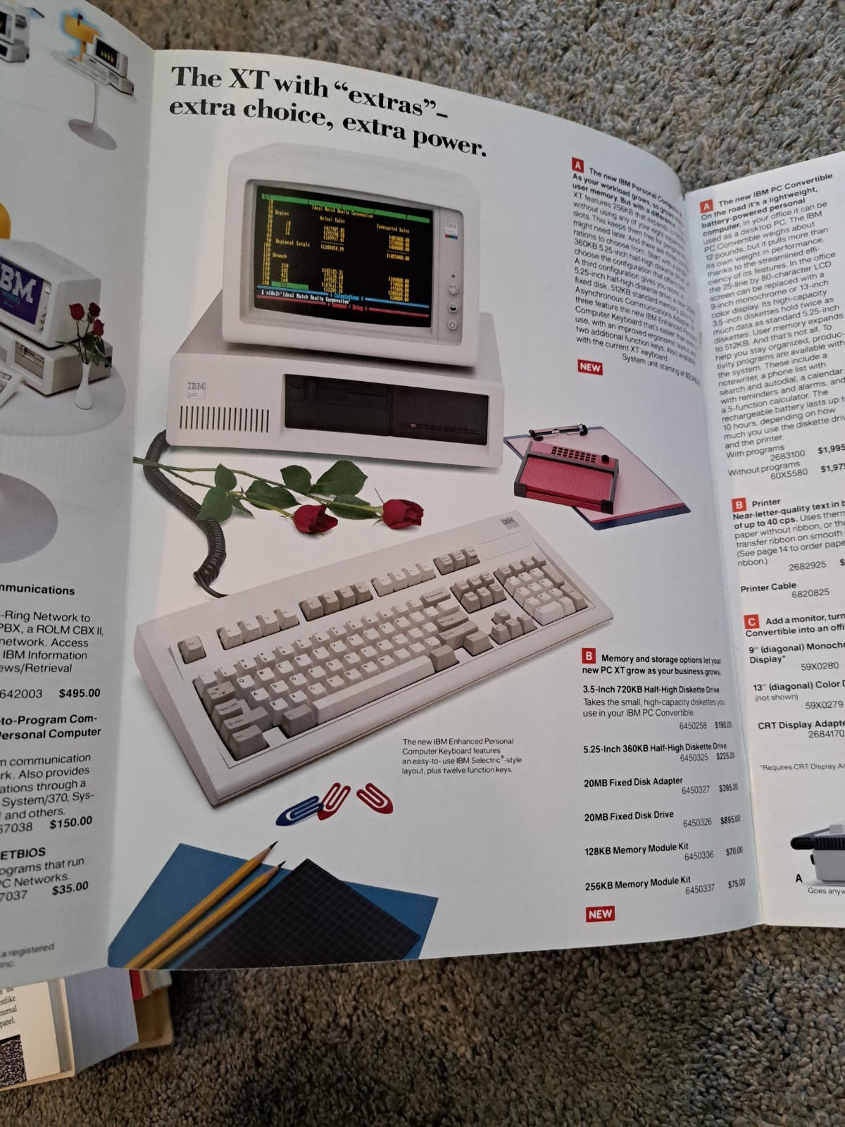 Vintage Summer 1986 IBM Personal Computer Catalog