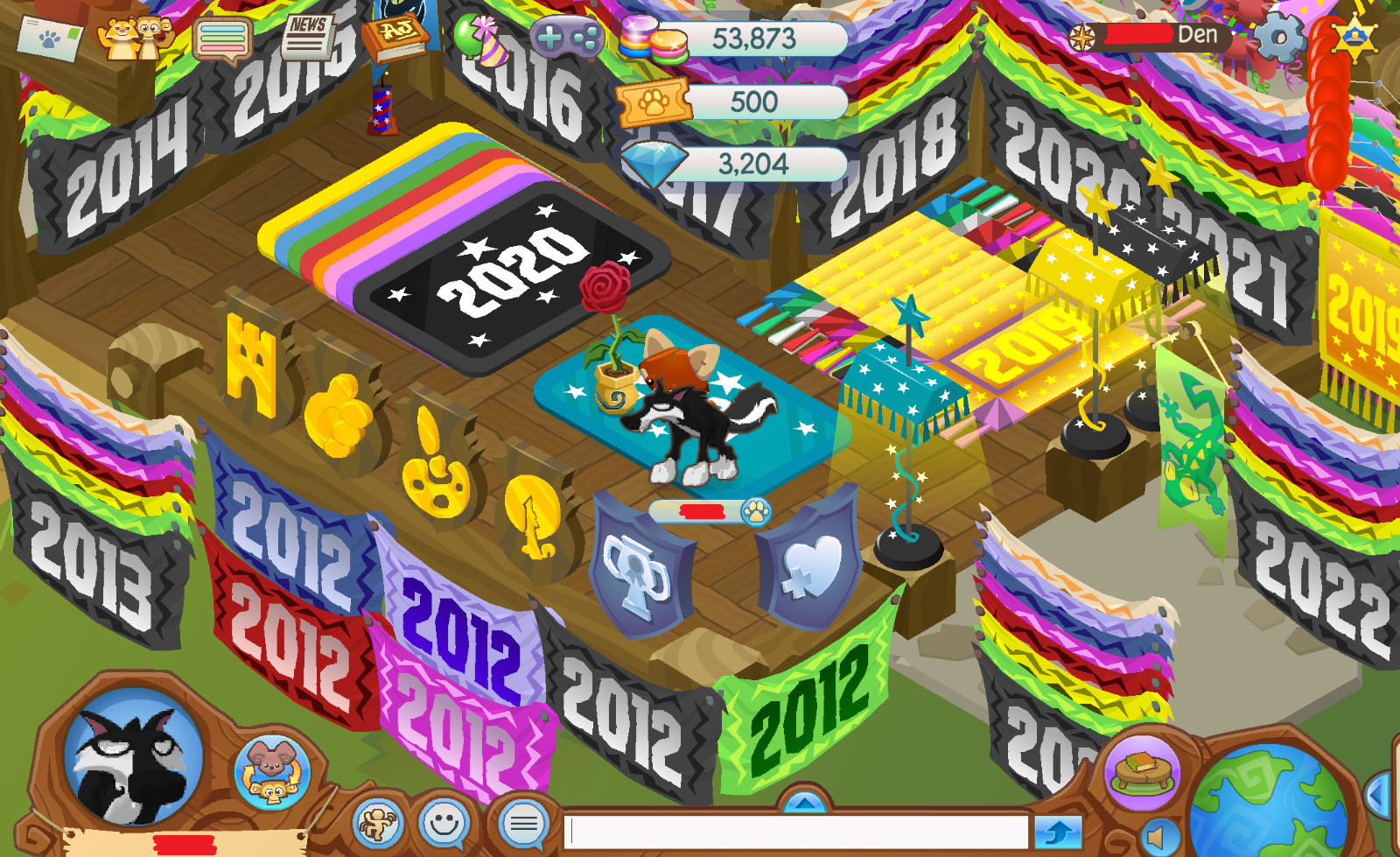 VERY RARE Animal Jam Classic Account (3 letter username)
