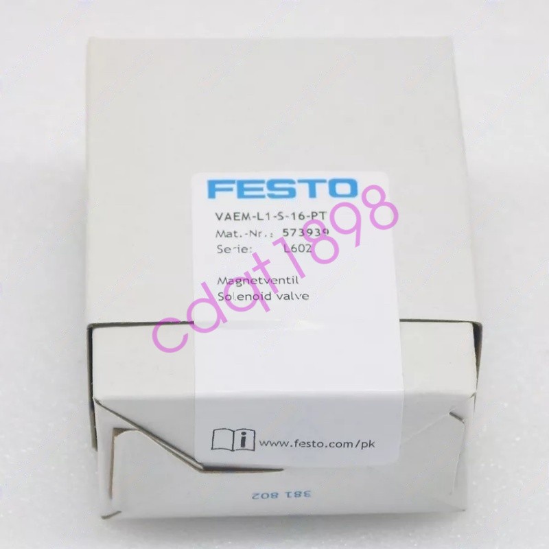 1PC New Festo VAEM-L1-S-16-PT Solenoid Valve In Box Brand new Fast Shipping