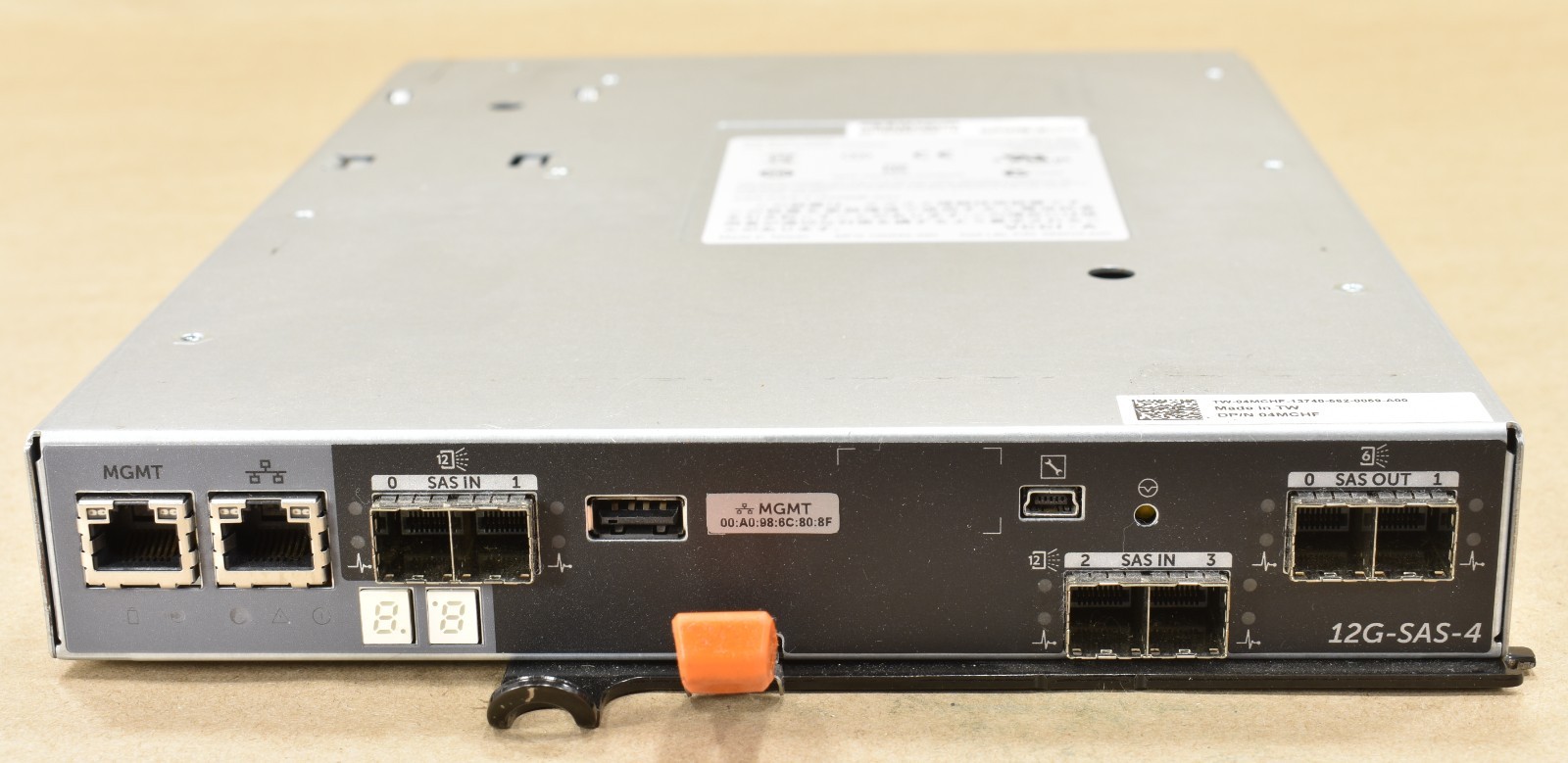 Dell 04MCHF, SAS RAID Controller Module for MD3460, 12G-SAS-4, E02M005
